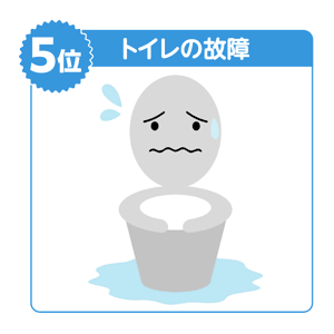 トイレの故障